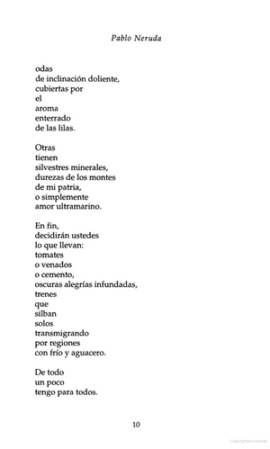 Fifty Odes by Pablo Neruda