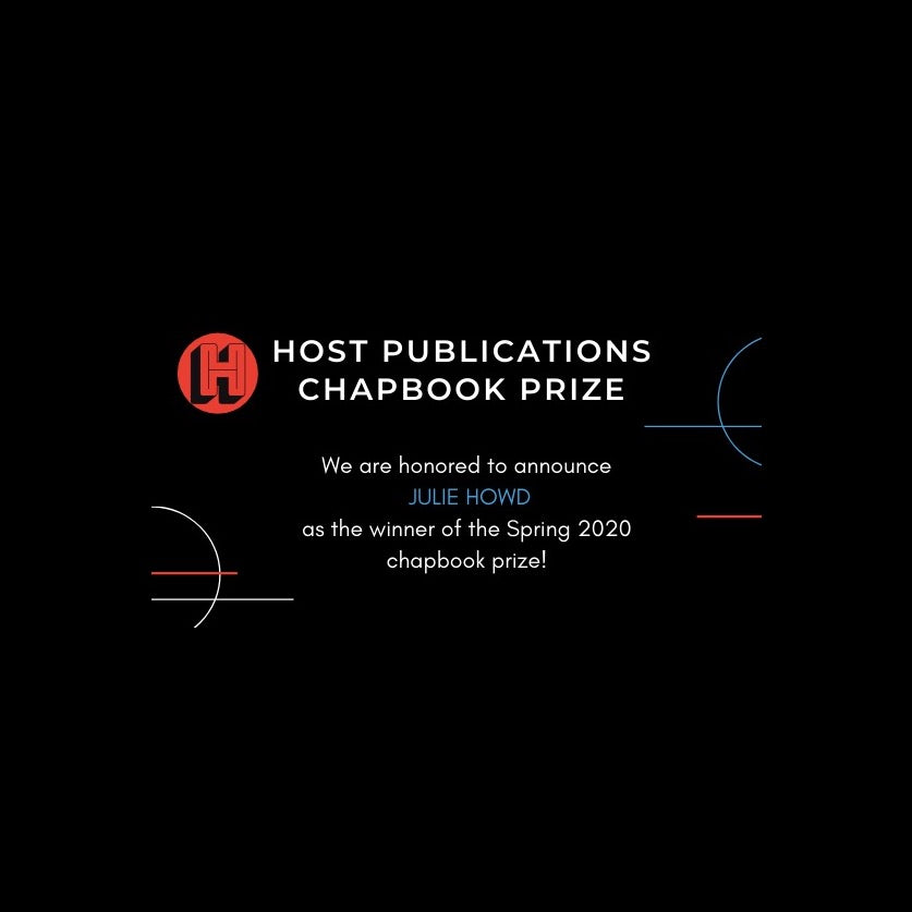 Announcing Spring 2020 Chapbook Prize Winner