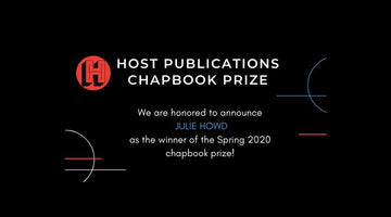Announcing Spring 2020 Chapbook Prize Winner