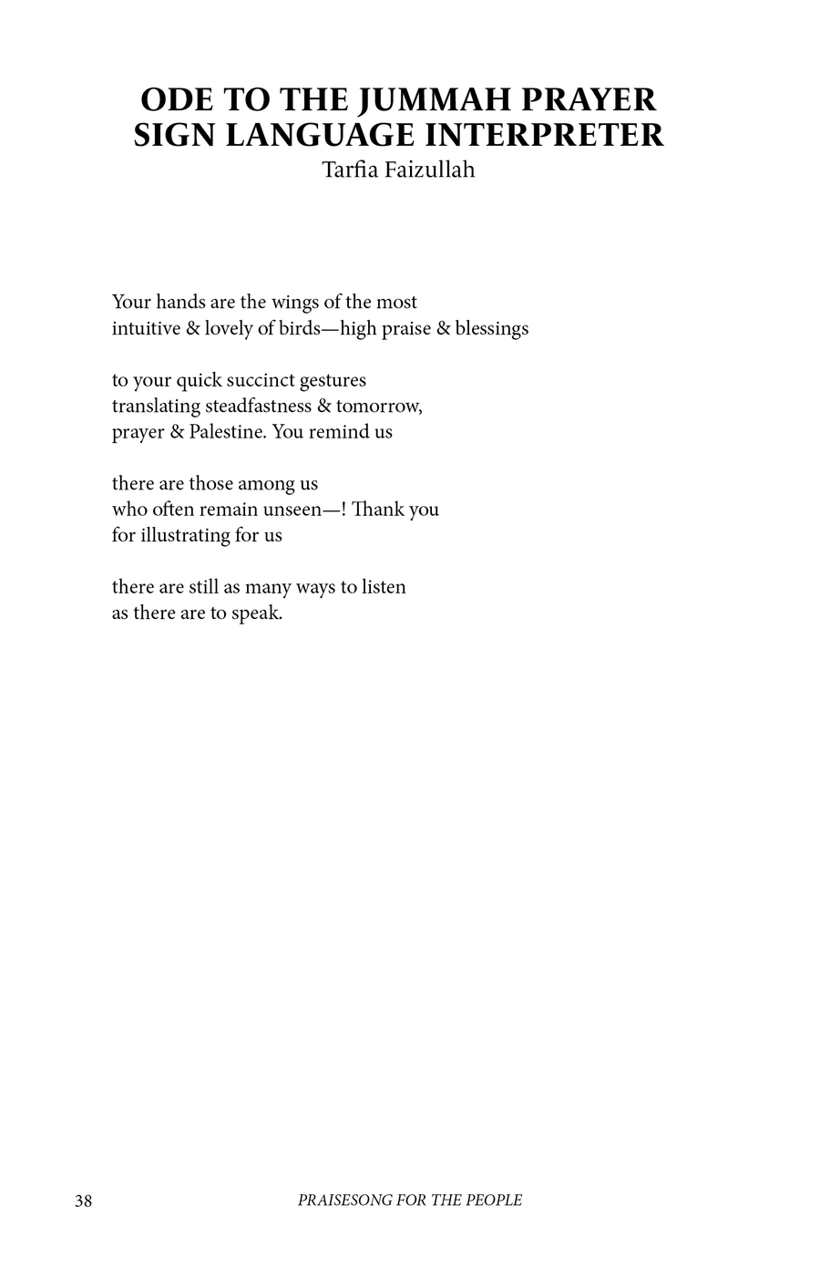 Praisesong for the People: Poems from the Heart and Soul of Texas edited by Amanda Johnston