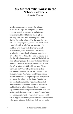 Praisesong for the People: Poems from the Heart and Soul of Texas edited by Amanda Johnston