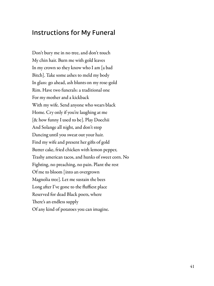 they/she/he: ritual to forget your (un)becoming by dezireé a. brown