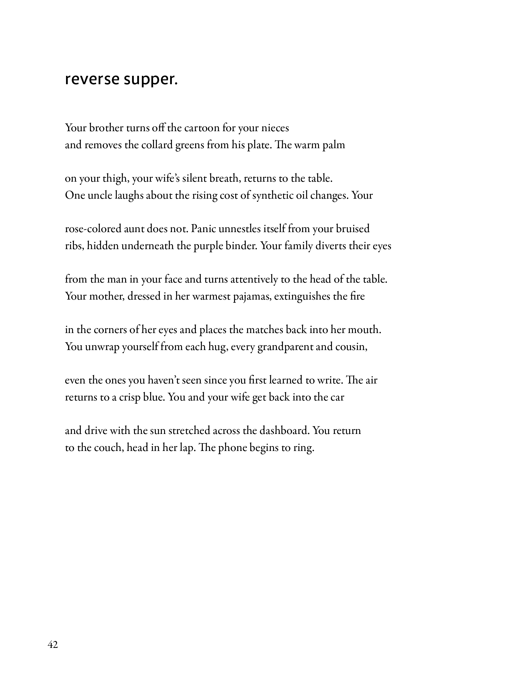 they/she/he: ritual to forget your (un)becoming by dezireé a. brown