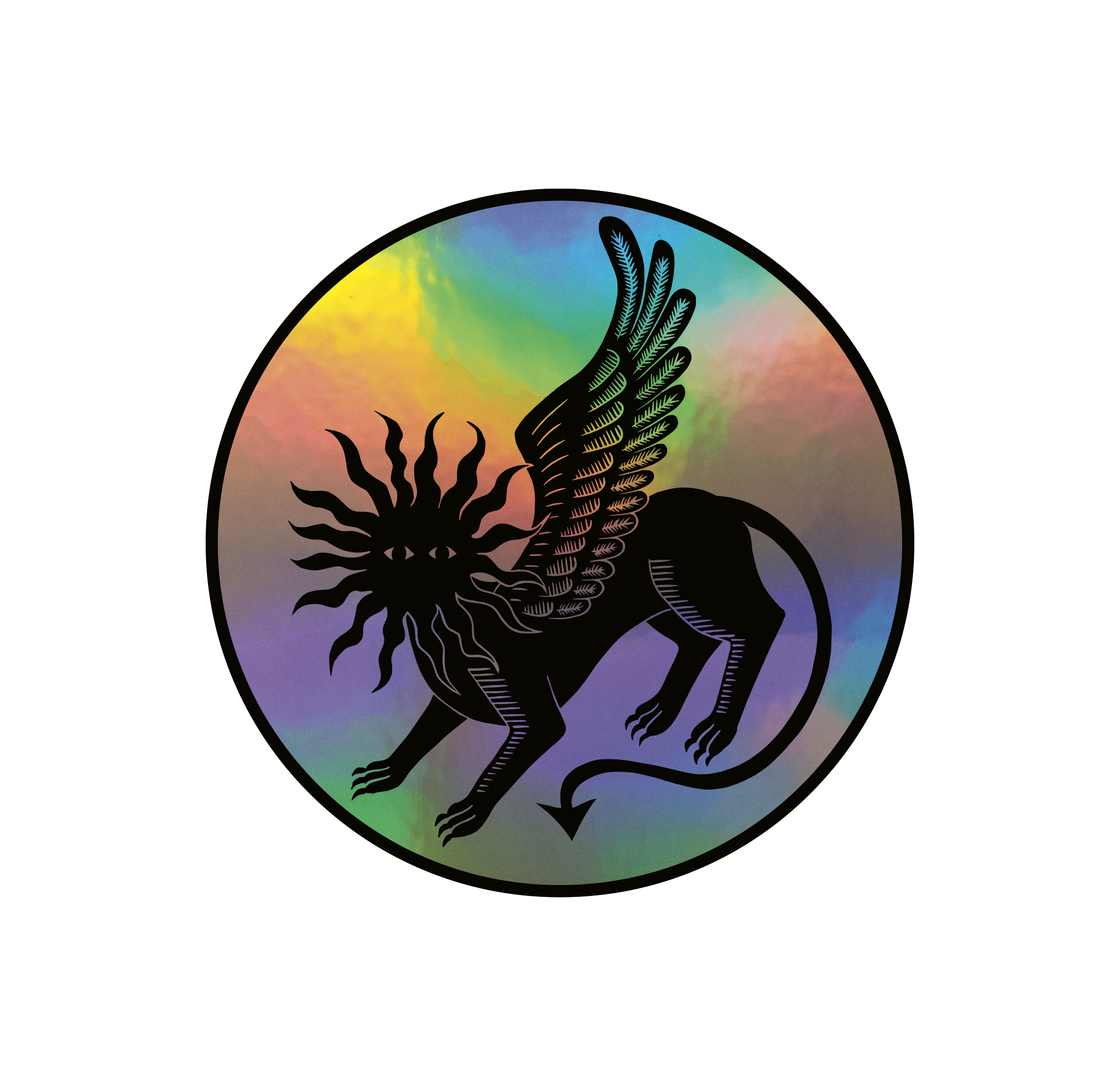 Holographic Varo Sticker