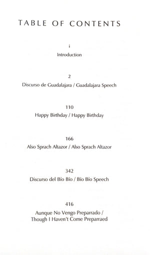 After-Dinner Declarations by Nicanor Parra