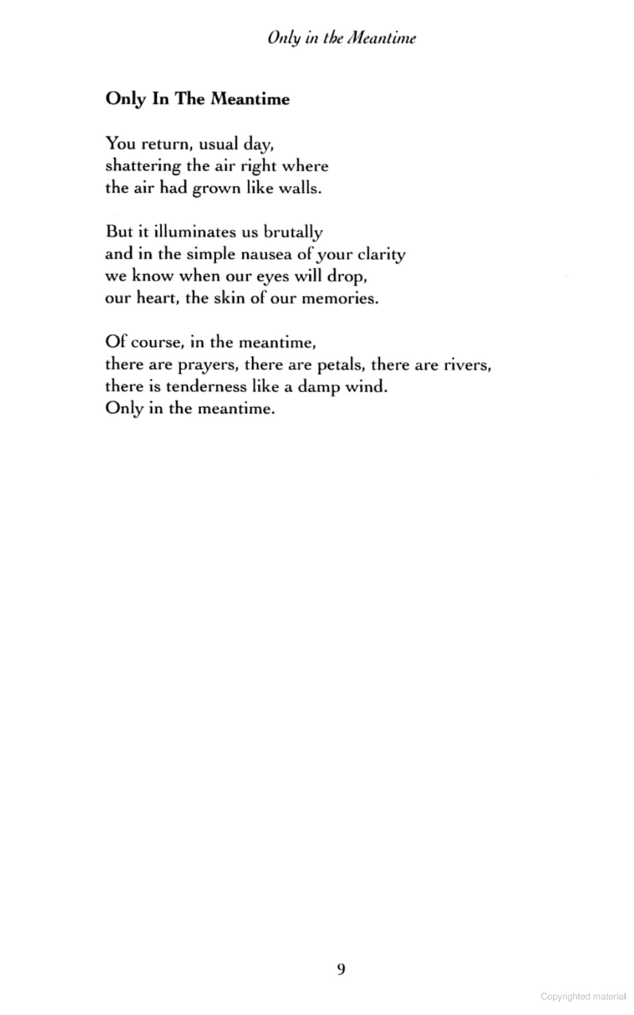 Only in the Meantime and Office Poems by Mario Benedetti