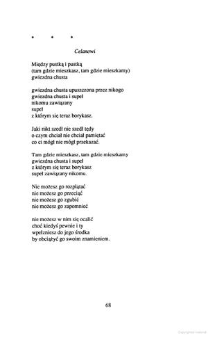 Poems by Urszula Kozioł